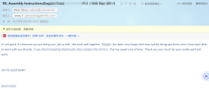 jnm furniture Customer comments 1