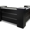 Prism glass top reception desk NRC2216 (2)