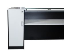 Prism glass top reception desk NRC2216 (4)