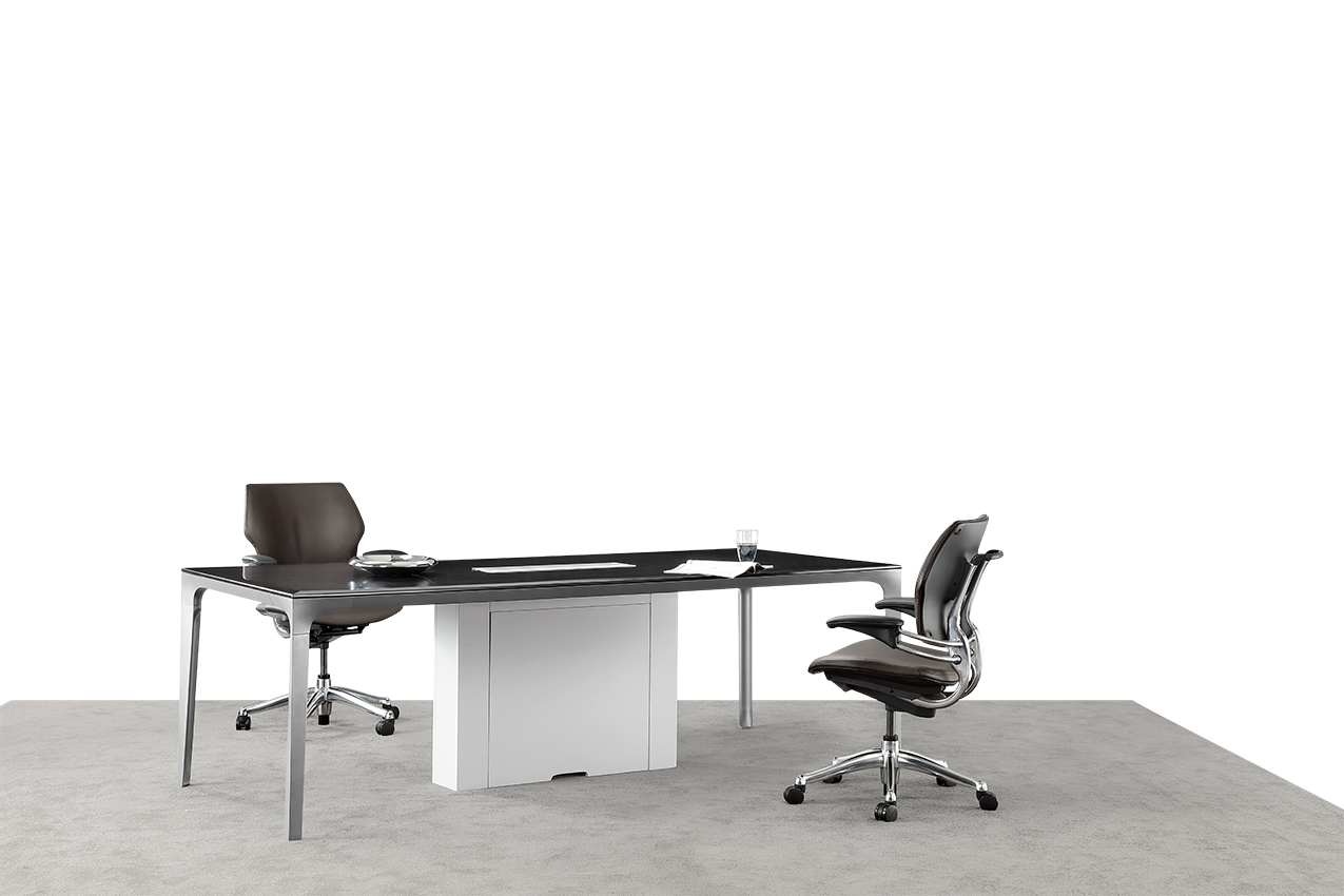 Leo Conference table scene