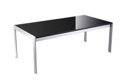 Louis Black Glass Coffee table