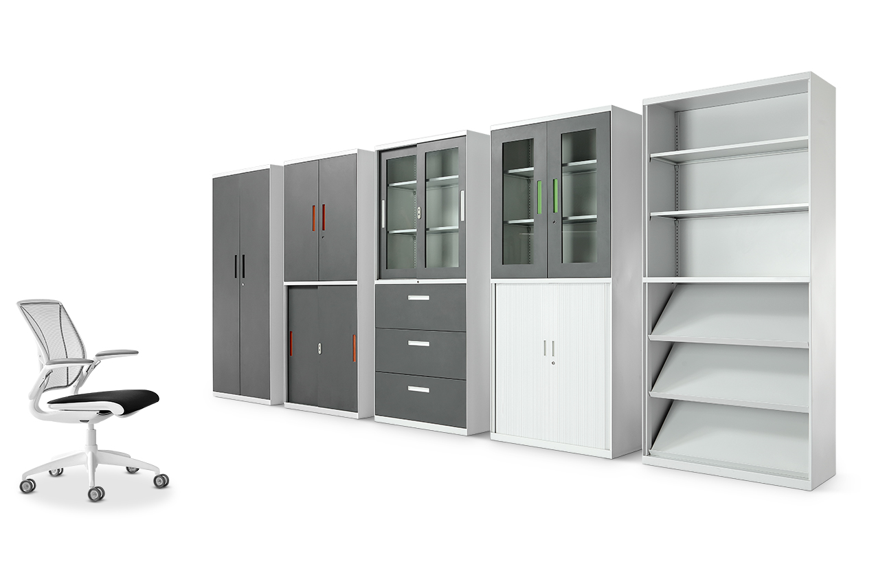 Steel filling cabinet